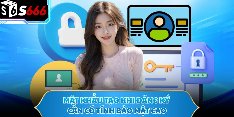 Đăng Ký S666 - Cơ Hội Trải Nghiệm Nhà Cái Uy Tín 2026 3 Mật khẩu tạo khi đăng ký cần có tính bảo mật cao